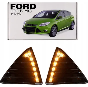 Denní svícení LED světla pro denní svícení DRL Ford Focus mk3 2011-