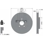 Brzdový kotouč PAGID 54870NHC