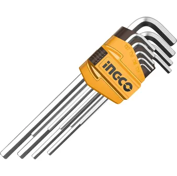 Klíč Ingco HHK11091 Klíč imbus sada 9ks CrV 1,5-10mm