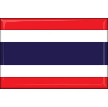 Dekorativní magnet Magnetka vlajka Thajsko