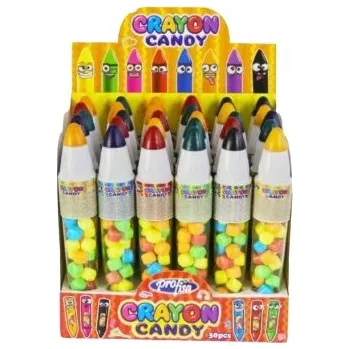 Cukrovinka Bonbóny Pastelky Colors Pencil Candy 30 kusů x 8 g 240 g