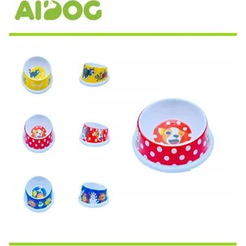 Miska pro psa Barevná miska pro psa, snadno se čistí