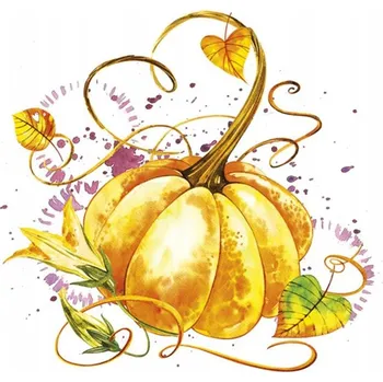 Papírový ubrousek Papírové ubrousky Dýně 33x33 cm Pol-mak