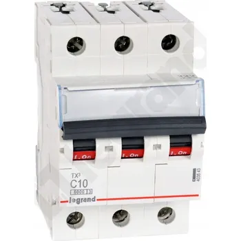 vypínač JIŠTIČ NADPROUDOVÝ 3P C 10A 6KA LEGRAND