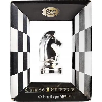 Hlavolam Kovový Hlavolam Šachový Kůň SKOKAN Logická Hra
