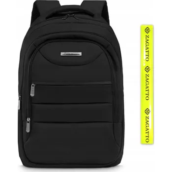 Městský batoh Batoh pánský dámský černý městský sportovní do školy i do práce ZAGATTO