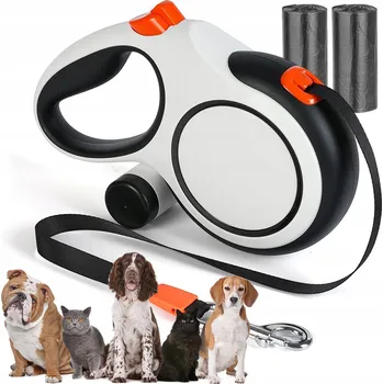 Vodítko pro psa VODÍTKO PRO PSA DLOUHÉ 8 M, LEHKÉ, VODÍTKO, S POJISTKOU, ODOLNÉ PROTI VÝBUCHU