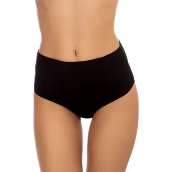Kalhotky Ysabel Mora 19642 černá XL Bezšvové kalhotky VYSOKÉ KALHOTKY