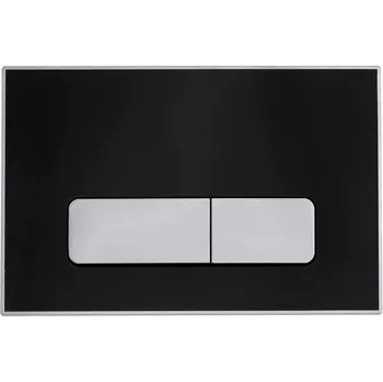 Splachovací tlačítko pro WC Balneo IXO černé