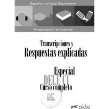 Kniha Especial DELE C1 transkrypcje + klucz odpowiedzi - praca zbiorowa