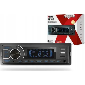Auto Hi-Fi Xblitz RF100 Autorádio Bluetooth MP3 USB AUX VarioColor + dálkové ovládání