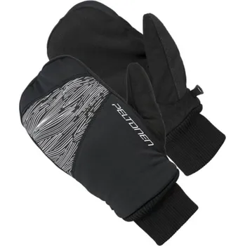 Rukavice Dětské palčáky REX MITTEN JR S Černá, Šedá