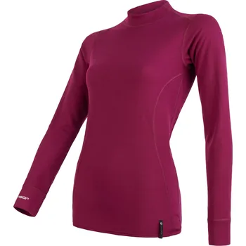 cyklistický dres Dámské triko dl.rukáv SENSOR DOUBLE FACE lilla M