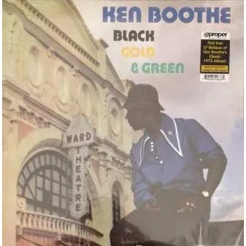 Zahraniční hudba LP Ken Boothe: Black Gold & Green 2022 Gold & Green Marbled Vinyl Limited Edition