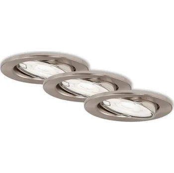 3x KULATÉ STROPNÍ SVÍTIDLO - LED 5W - GU10 - VARIABILNÍ BARVA
