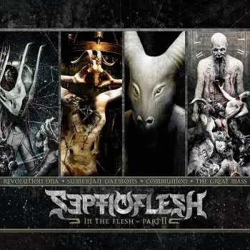 4CD Septic Flesh: In The Flesh - Part II 2021 Box Set