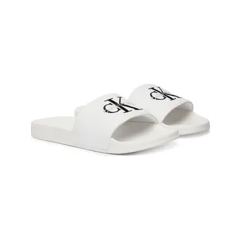 Pánská obuv Nazouváky Calvin Klein Ess Slide Cv YM0YM01393 Bílá 42