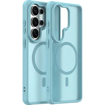 Pouzdro na mobilní telefon Techsuit - HaloFrost II MagSafe - Samsung Galaxy S26 Ultra - Mátově zelená