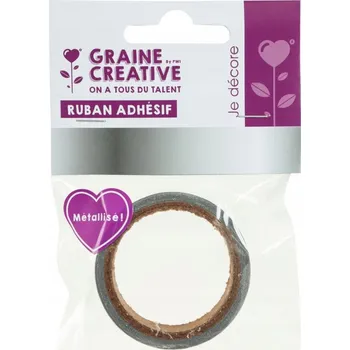 Samolepicí páska metalizovaná STŘÍBRNÁ