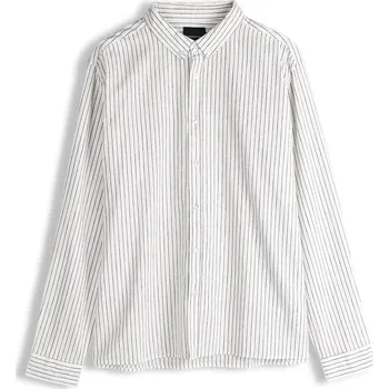 Pánská košile GATE Košile s lněnou příměsí regular fit L 126-0001/111