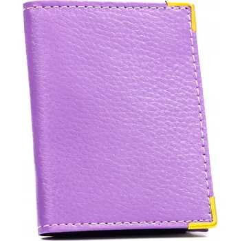 Peněženka Kožená peněženka na karty pouzdro kompaktní slim wallet malá z kůže