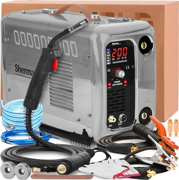 Svářečka Invertorová svářečka MIG/MAG Sherman MIG MAG 200A PULS MMA TIG Synergie 230
