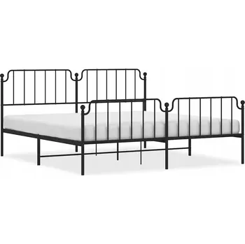 Postel Dřevěná manželská postel VidaXL 60x120 cm, vícebarevná