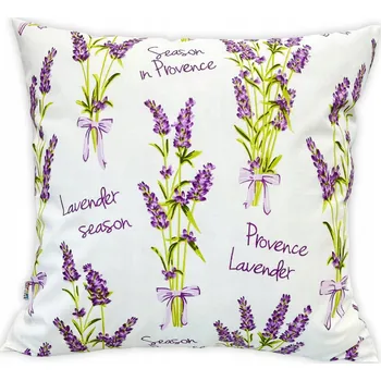 Povlak na polštářek Povlak na polštář 40x40 cm Bavlněný povlak Bavlna 100% na spaní Boho Levandule