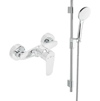 Sprchový set SAT Sprchová baterie SAT Mood se sprchovým setem 150 mm chrom SATBSMOOD268SET1 SATBSMOOD268SET1