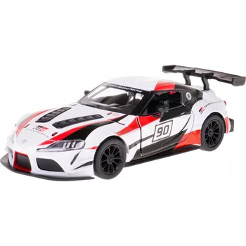 autíčko TOYOTA SUPRA GR RACING MODEL METAL KINSMART 1:36 B