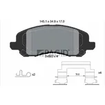 Sada brzdových destiček, kotoučová brzda PAGID T1719N