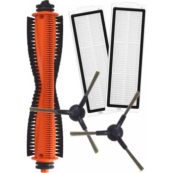 Sada příslušenství pro robotický vysavač HEPA filtry, kartáčky k vysavači XIAOMI Robot Vacuum X20 Max (D109GL) a kartáč s řezacími noži 5ks