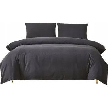 Povlečení Komplet povlečení 200x200 + 2x 70x80 s lněným vláknem - lněná sada povlečení