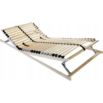 Postelový rošt Rošt do postele hnědý 90 x 190 cm Masivní bukové dřevo