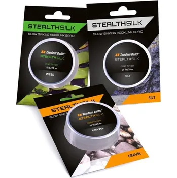 Šňůra Stealth Silk 25 lb / 20 m - gravel