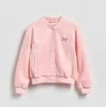 Reserved - Bunda bomber Kuromi - pastelově růžová - 431HR-03X - 431HR-03X-134