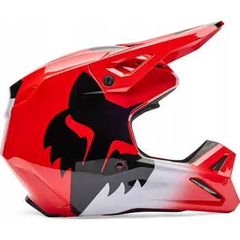Helma na motorku Přilba Fox V1 Shield Fluo Red XL