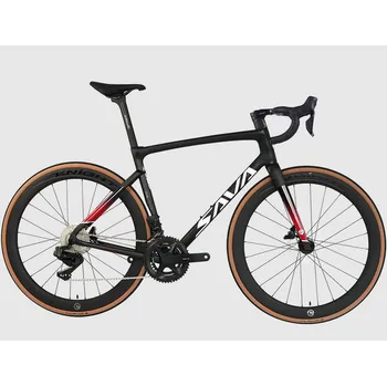 Silniční kolo SAVA Silniční kolo Sava Feguro 4.0 L ČERNÁ|ČERVENÁ 2025