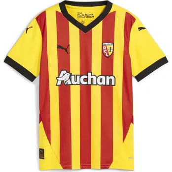 Fotbal PUMA Dětský fotbalový dres FC Lens 24/25 PUMA Pelé Yellow Red 9 LET ČERVENÁ|ŽLUTÁ