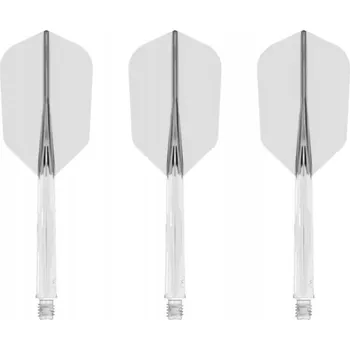 Příslušenství pro šipky Shafty Mission Force 90 Medium Clear Slim 3 ks