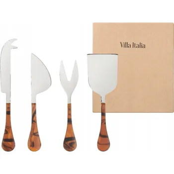 Příbor Sada příborů na sýr 4 kusy BARREL VILLA ITALIA