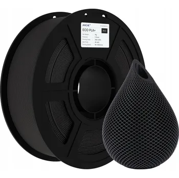 3D tisk PLA Filament Jamghe 1,75 mm 1 kg černý
