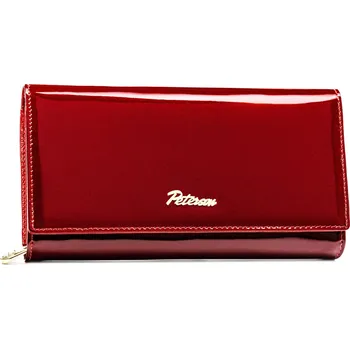 Peněženka Peterson Dámská kožená peněženka Cradake červená One size