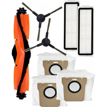 Sada příslušenství pro robotický vysavač Kartáče a HEPA filtry k vysavači XIAOMI Robot Vacuum X20 Pro EU sada a sáčky 8ks