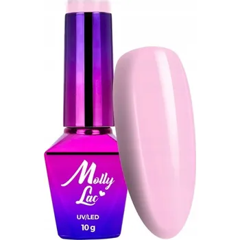 Přípravek na nehty Hybridní lak MollyLac Silk & Cotton Topless Tweed č. 365, 10 g