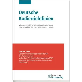 Deutsche Kodierrichtlinien Version 2026 - Verband der Diätologen