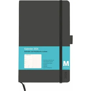 Kombitimer schwarz mittel 2026 - Heye