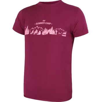 cyklistický dres Dětské UV triko kr.rukáv SENSOR COOLMAX FRESH PT CAMP lilla 110