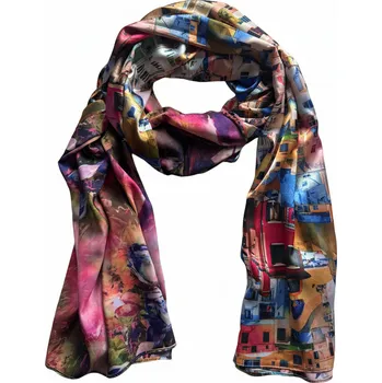 Šátek Ewena Barevný šátek se vzorem 170x75,Reverza-wa-109