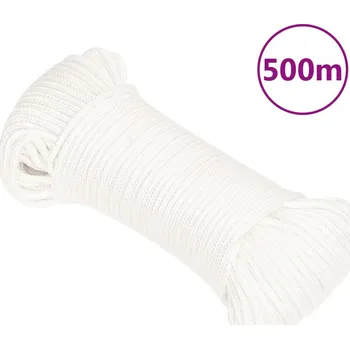 Lano Lodní lano celobílé 4 mm 500 m polypropylen IM_152543